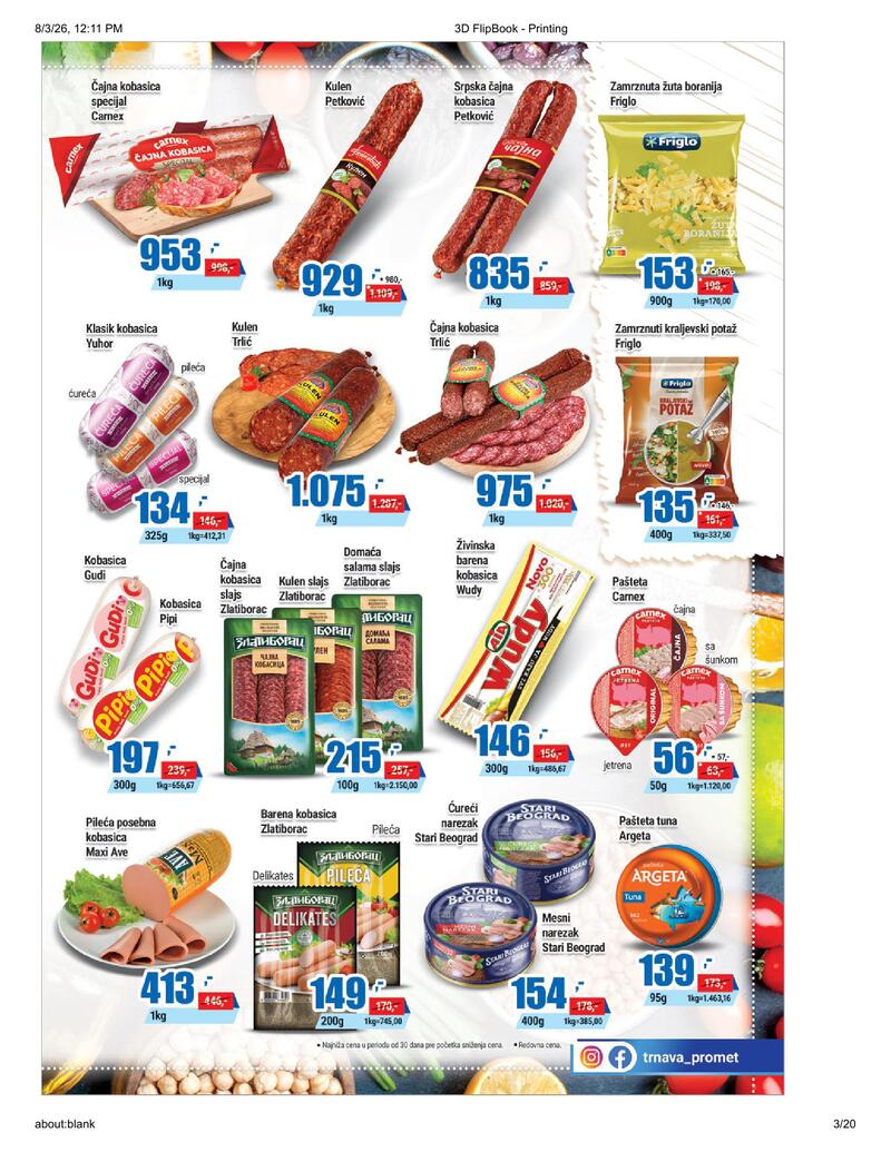 Trnava Promet katalog akcija