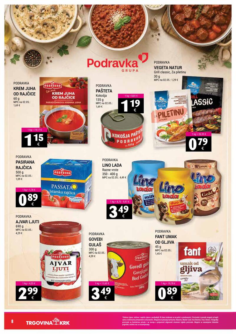 Trgovina Krk kataloška akcija