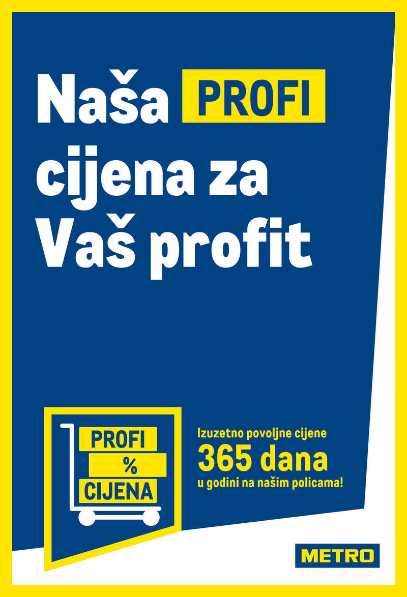 Metro profi cijena