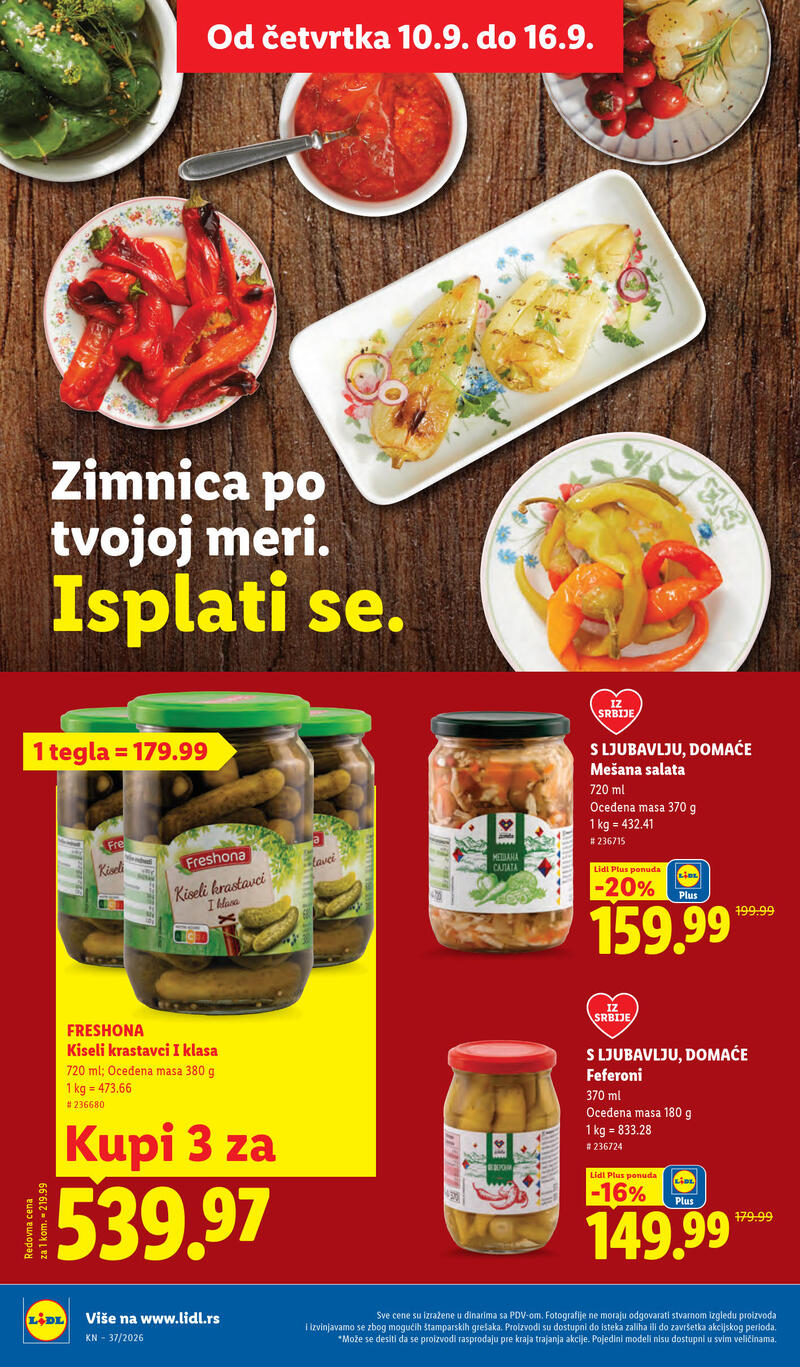 Lidl katalog akcija