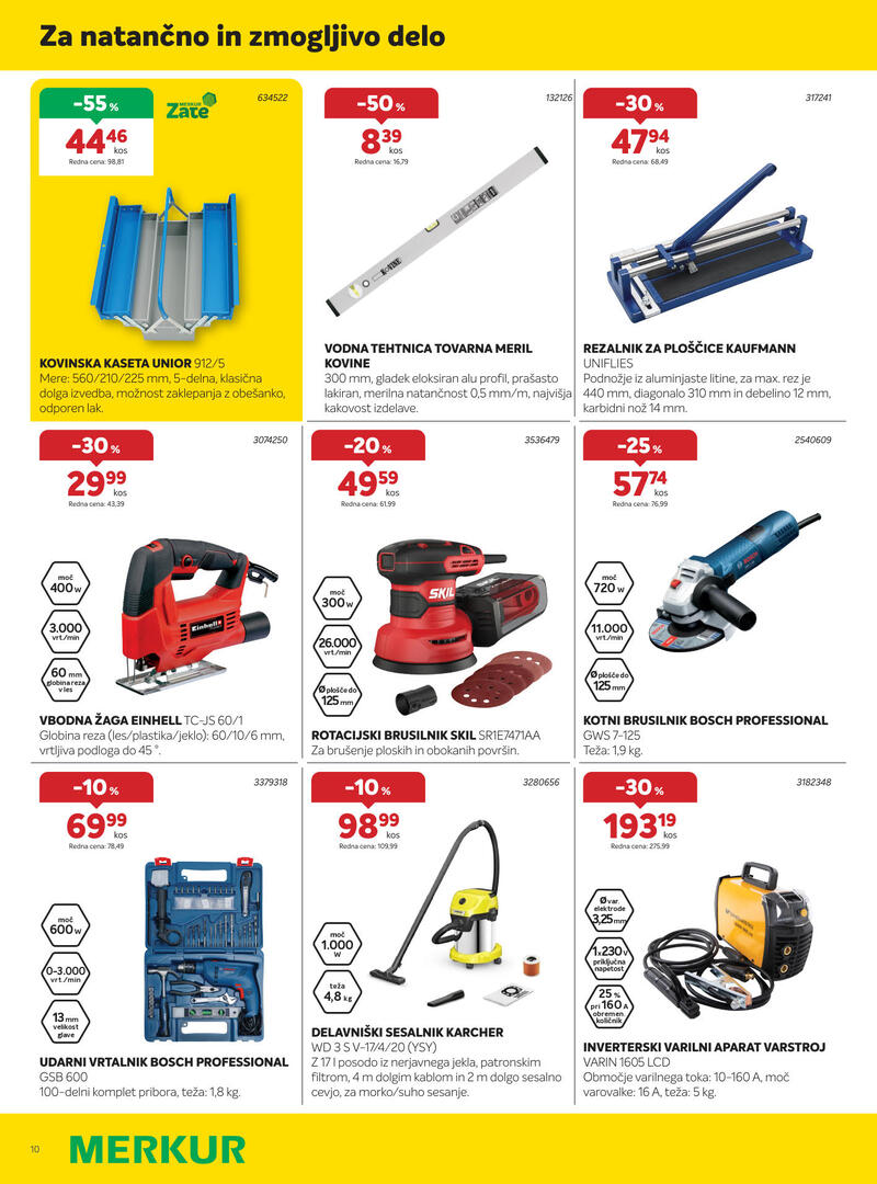 Merkur akcijski katalog