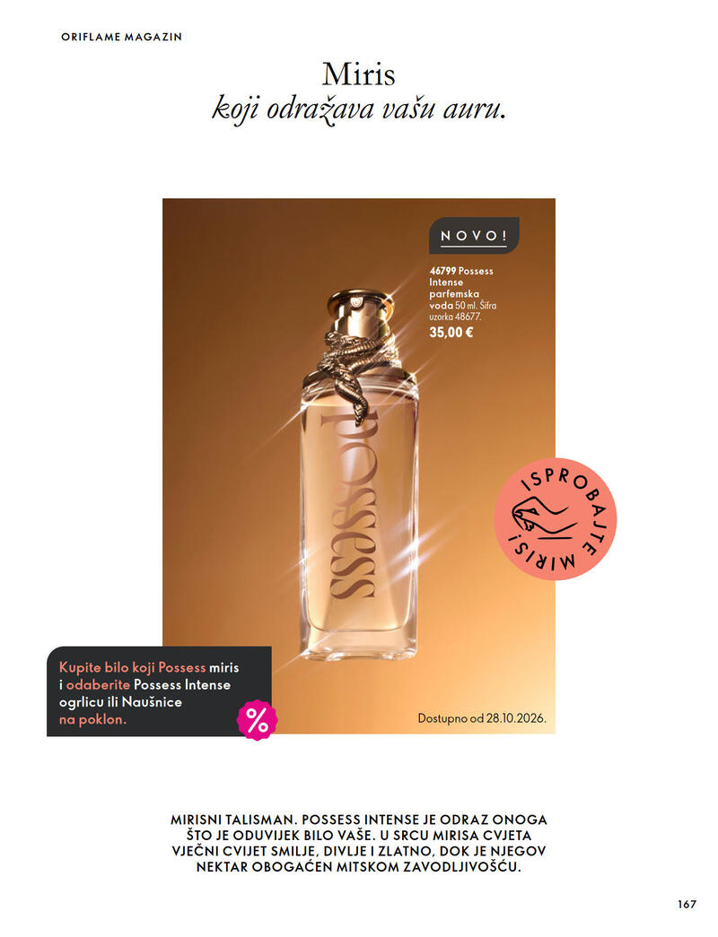 Oriflame katalog - Mjesečna akcija