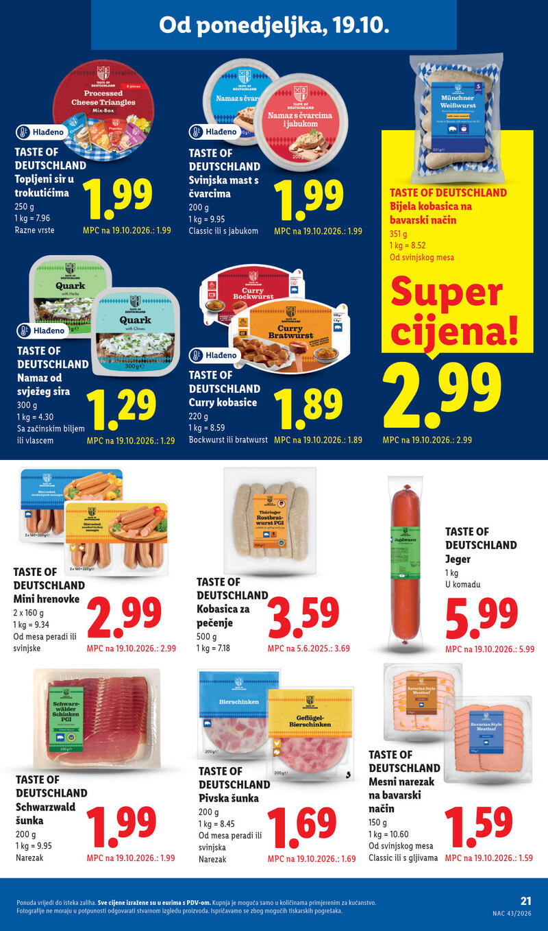 Lidl katalog - Tjedna akcija