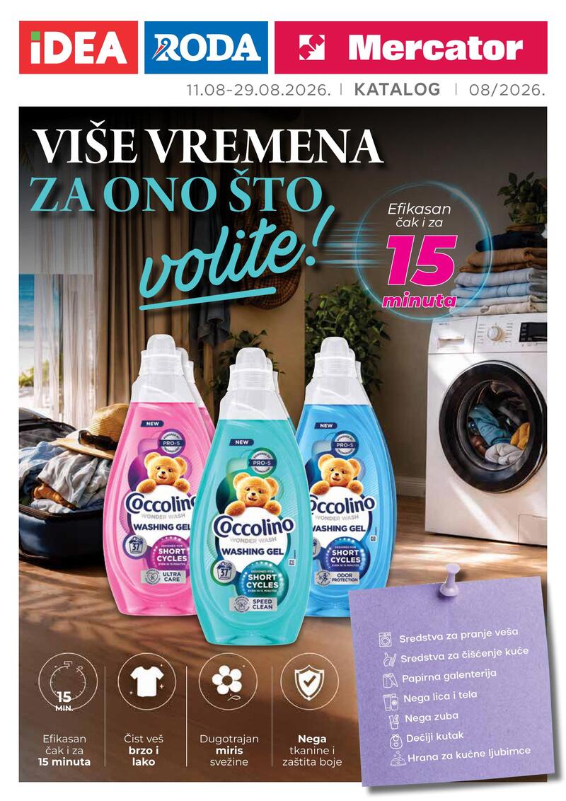 Idea katalog akcija Idea katalog neprehrana