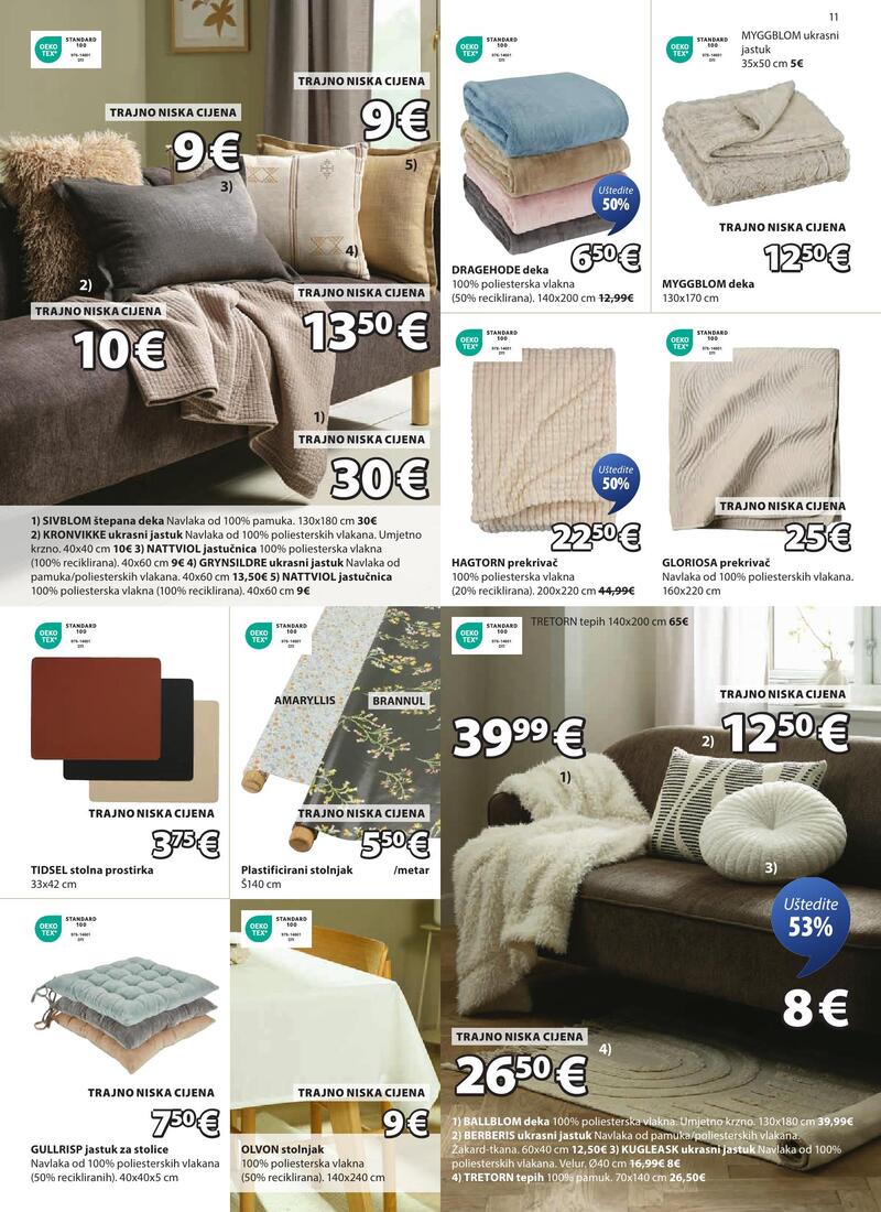 JYSK katalog namještaj