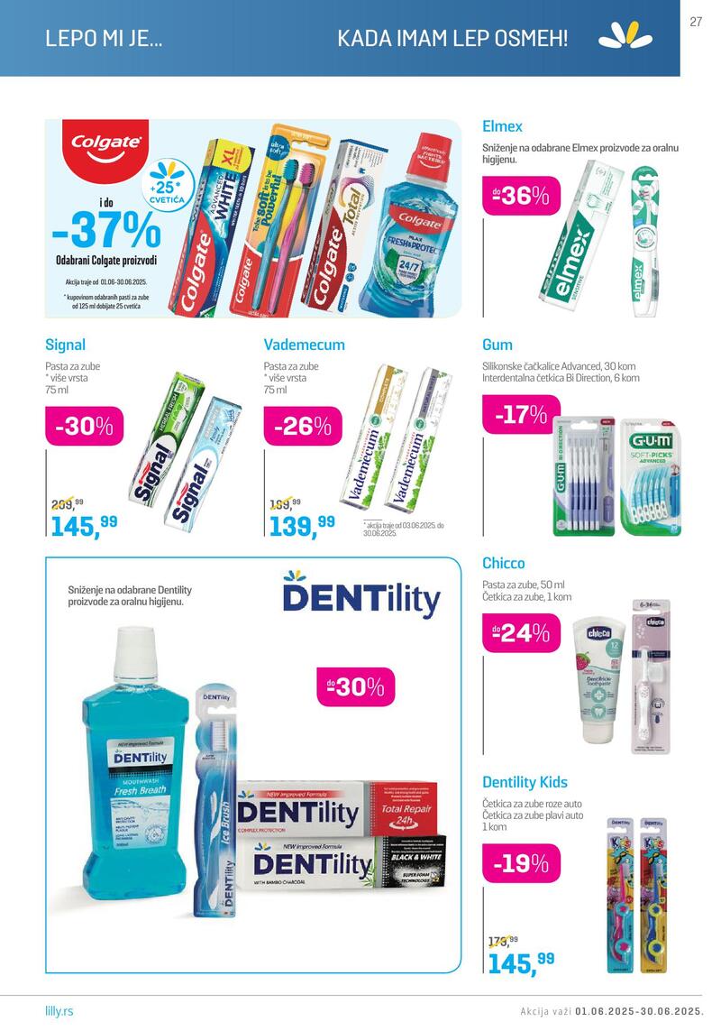 Lilly Drogerie katalog akcija