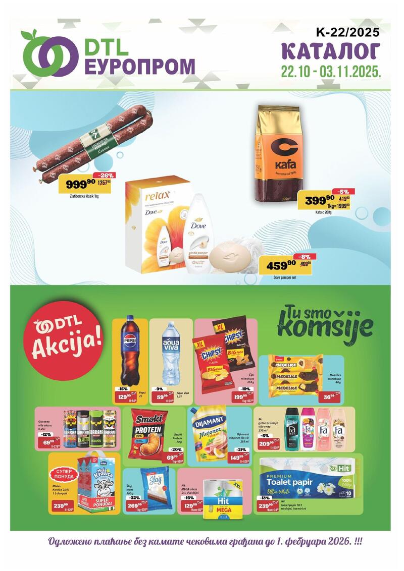 Europrom katalog akcija