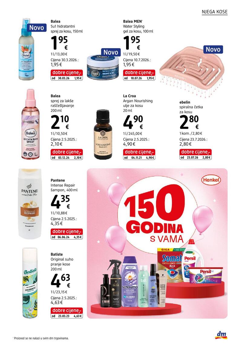 DM katalog - Mjesečna akcija