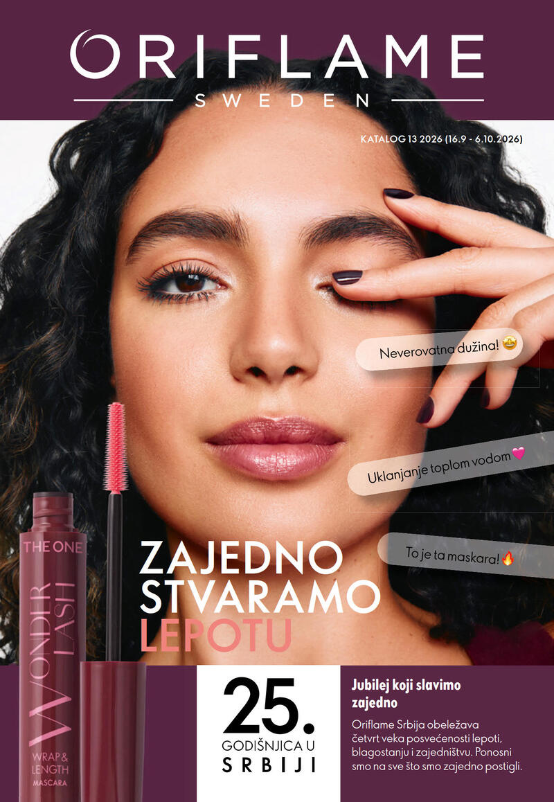 Oriflame katalog akcija Proizvodi za svakodnevnu negu