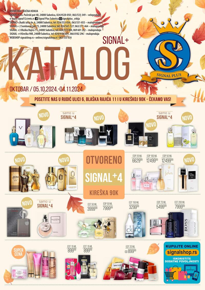 Signal plus katalog akcija