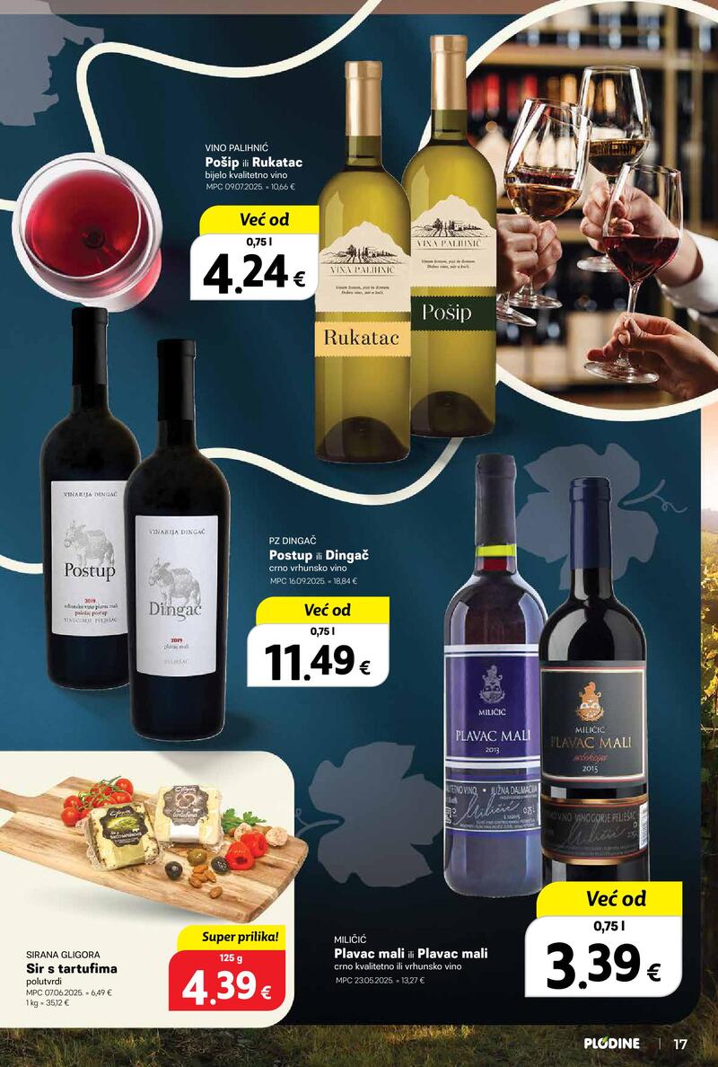 Plodine katalog vina i delicije