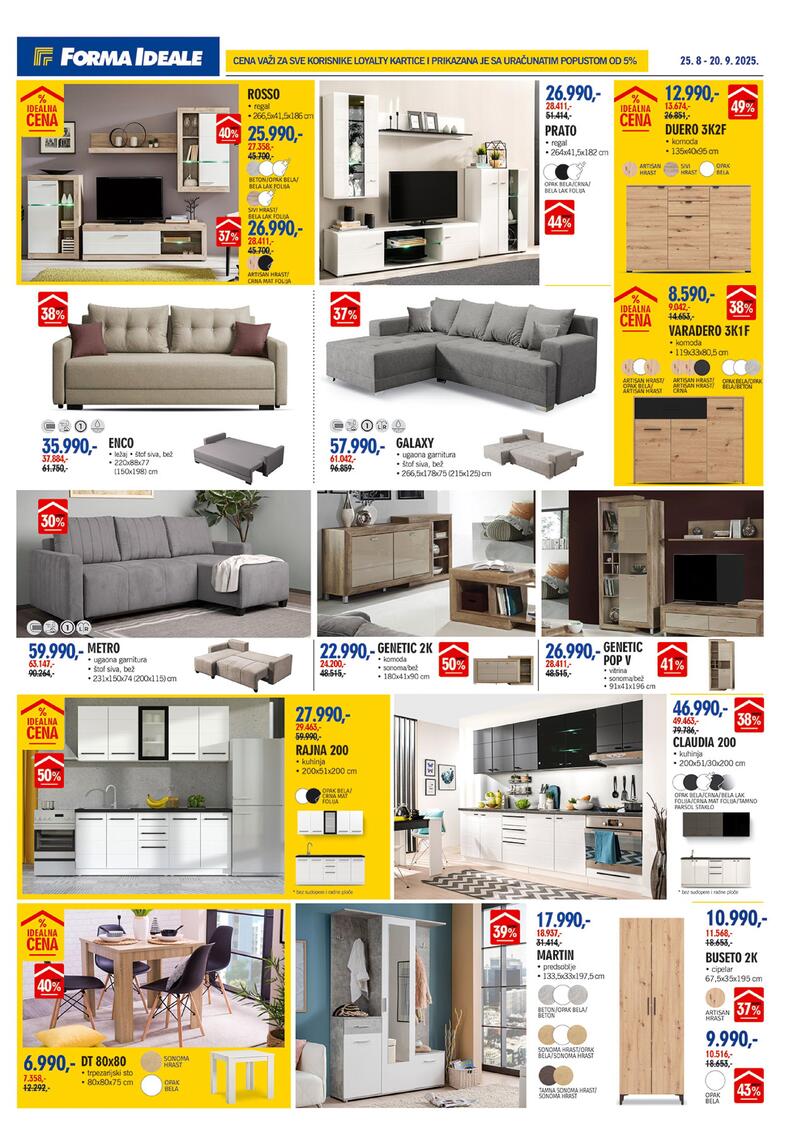 Forma Ideale katalog akcija