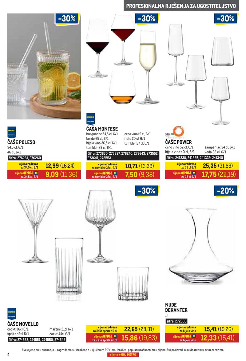 Metro katalog - Gastro ponuda proizvoda za ugostiteljstvo