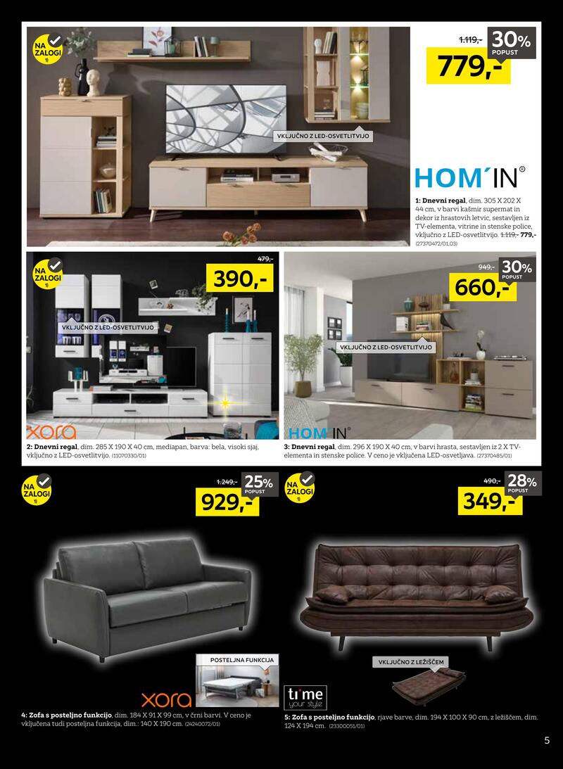 Lesnina XXXL redni katalog