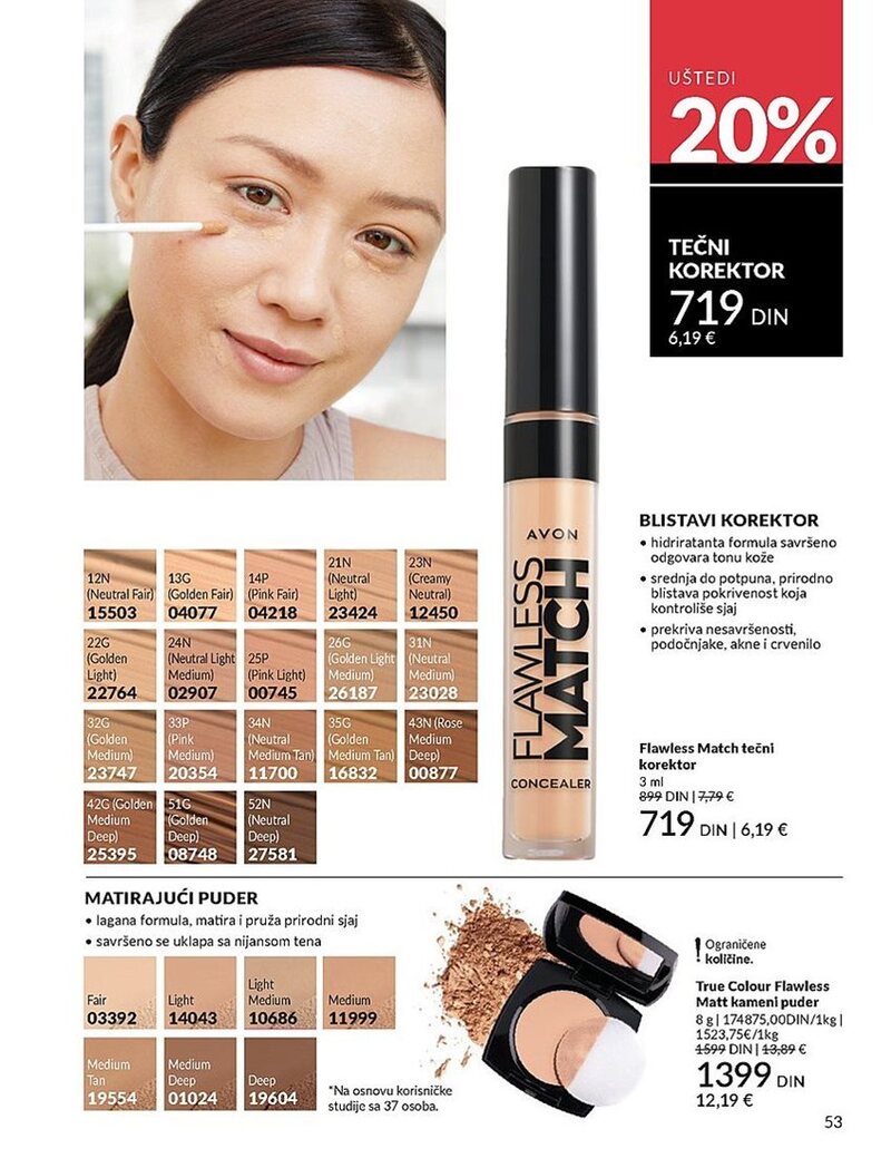 Avon katalog akcija