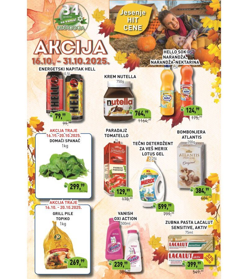 Sinagoga katalog akcija