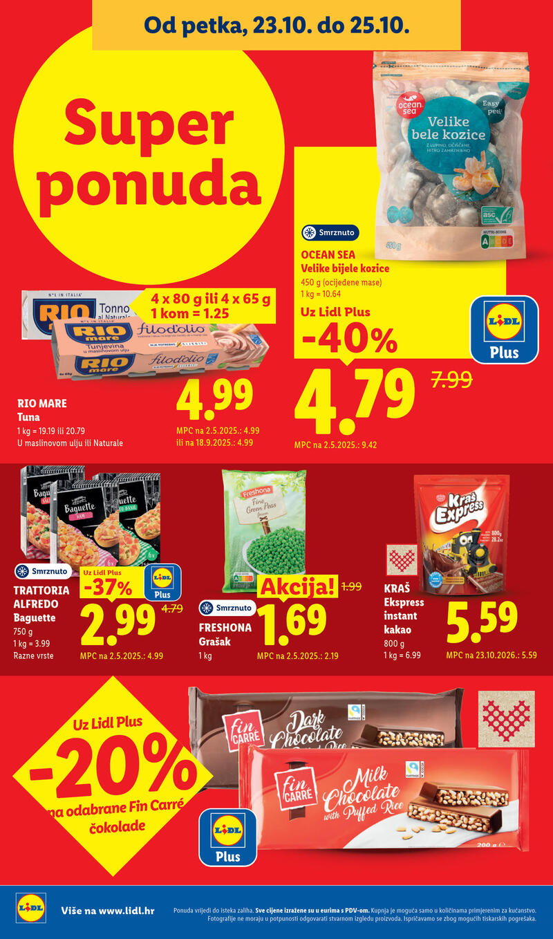 Lidl katalog - Tjedna akcija
