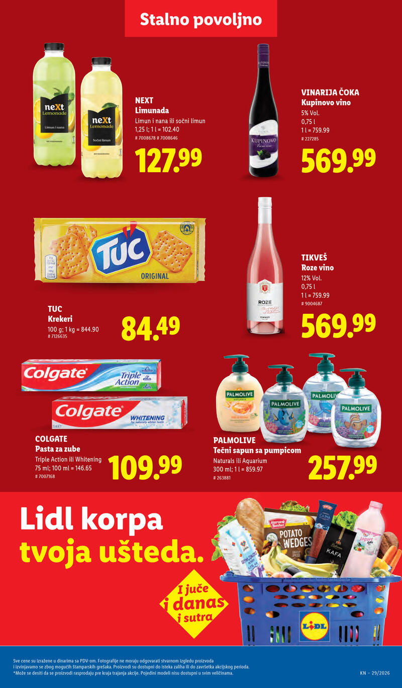 Lidl katalog akcija