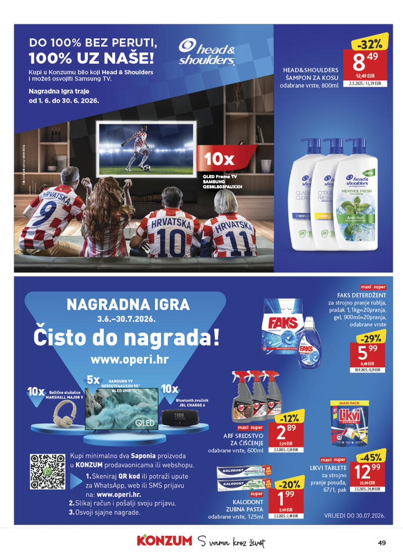 Konzum kataloška akcija