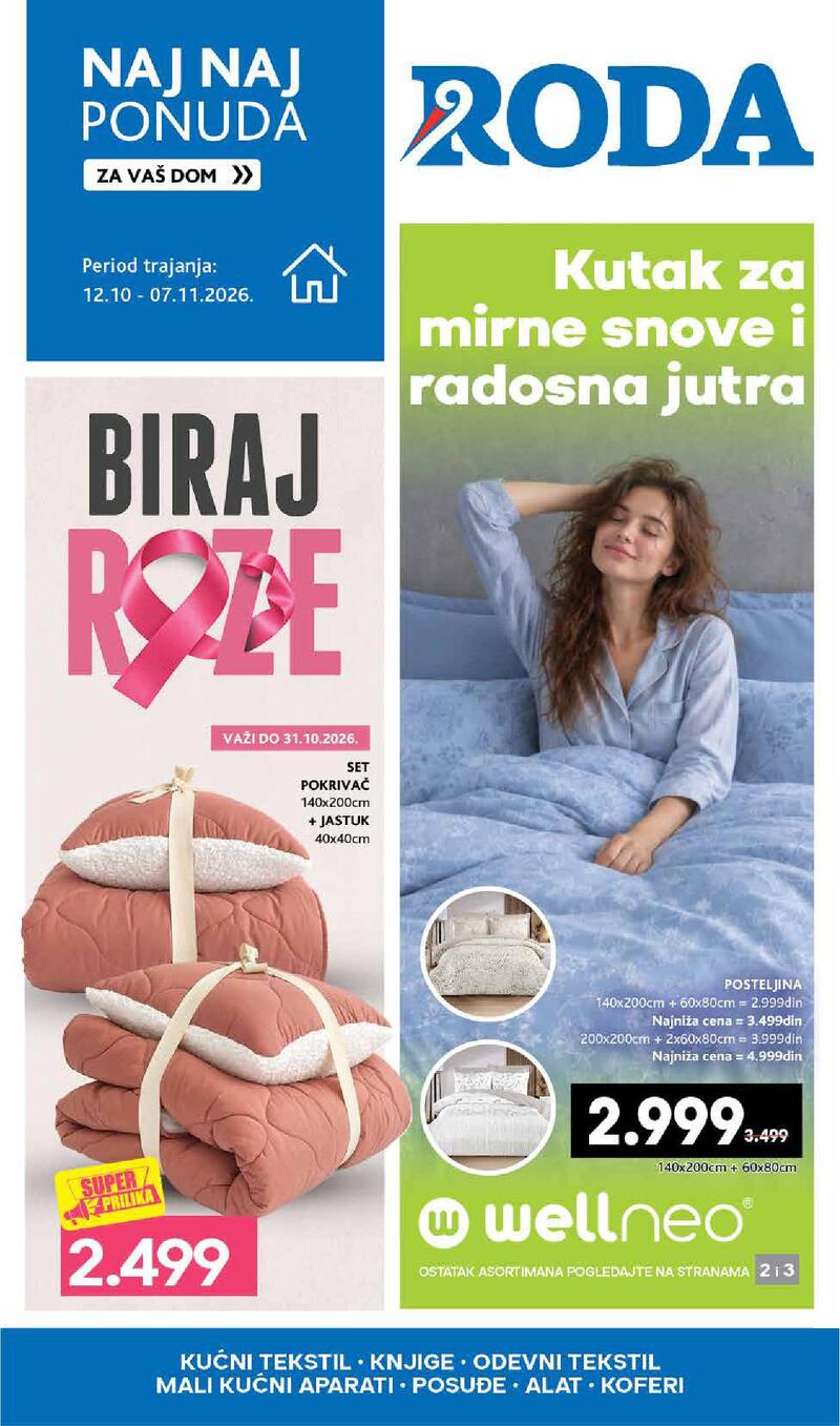 Roda katalog akcija Naj-naj ponuda za vaš dom
