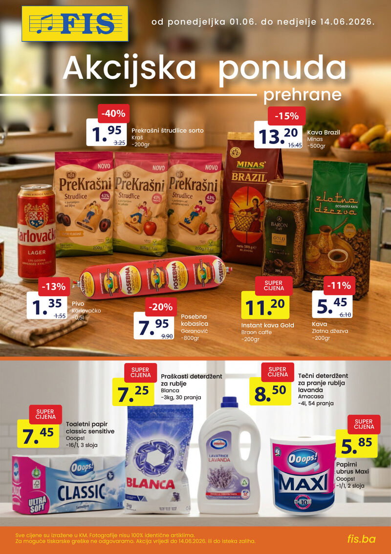 FIS katalog akcija Prehrana i hemija