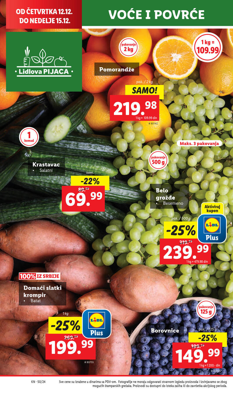 Lidl katalog akcija