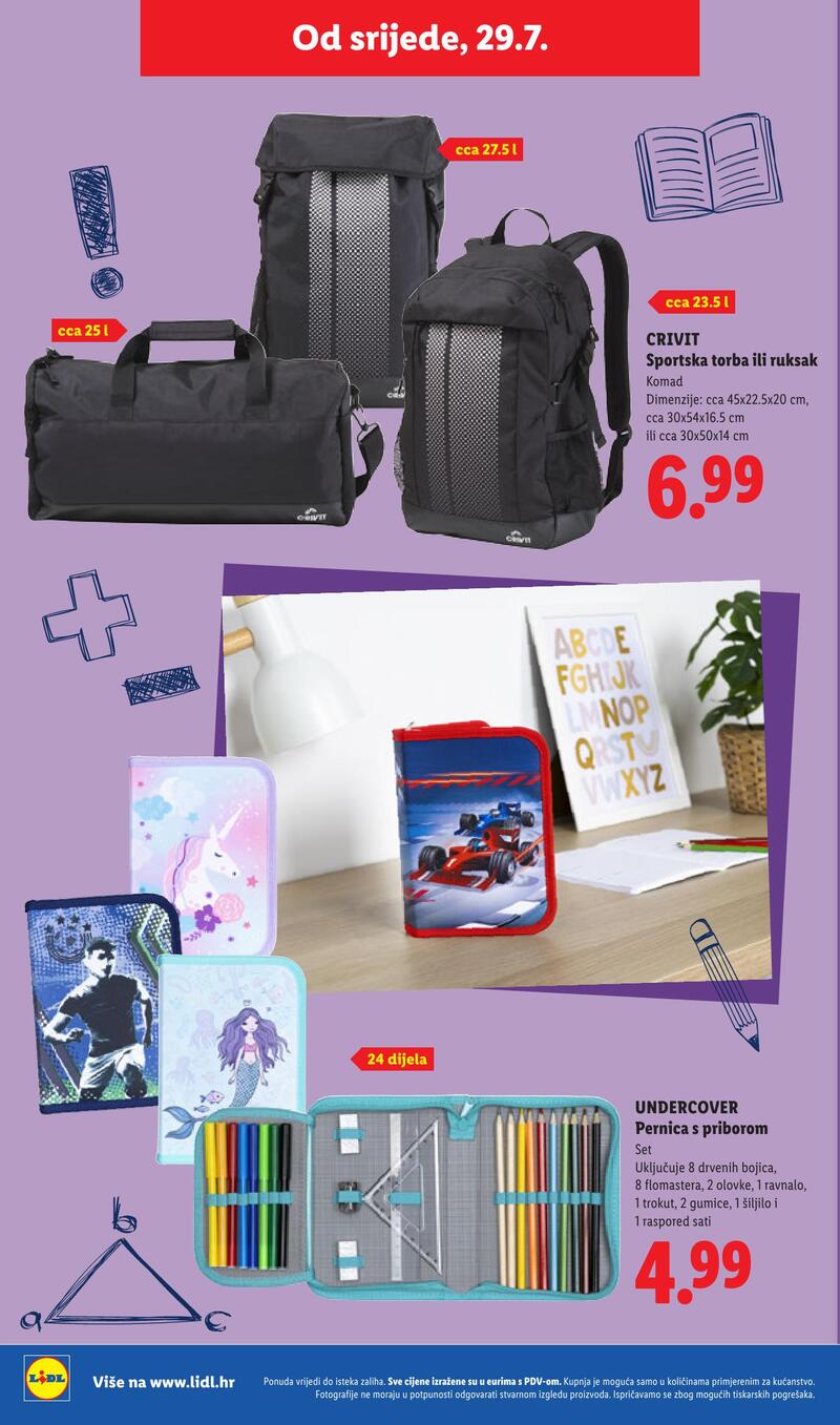 Lidl back to school