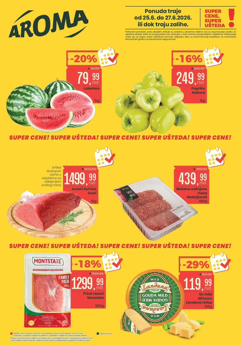 Aroma Market katalog vikend akcija