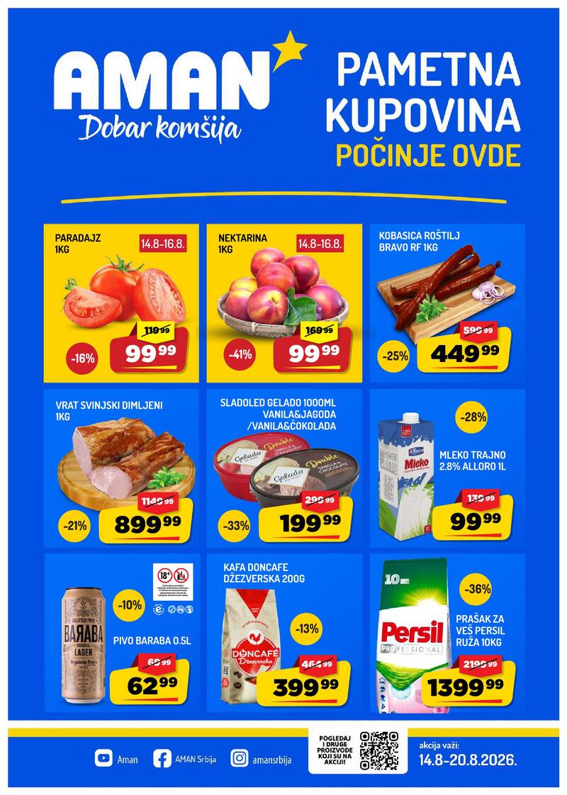 Aman katalog akcija Nedeljna akcija