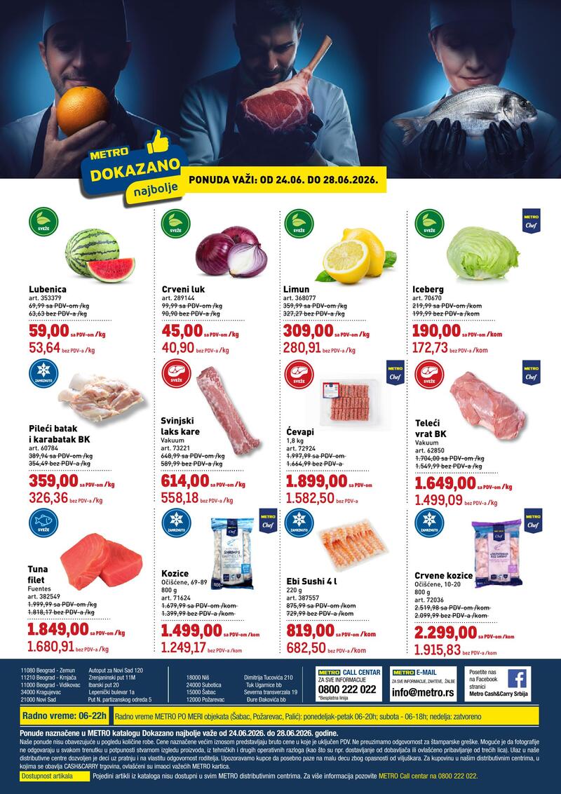 Metro katalog akcija Katalog dokazano
