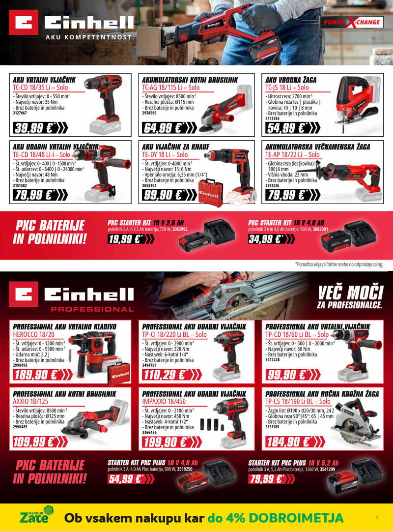 Merkur akcijski katalog