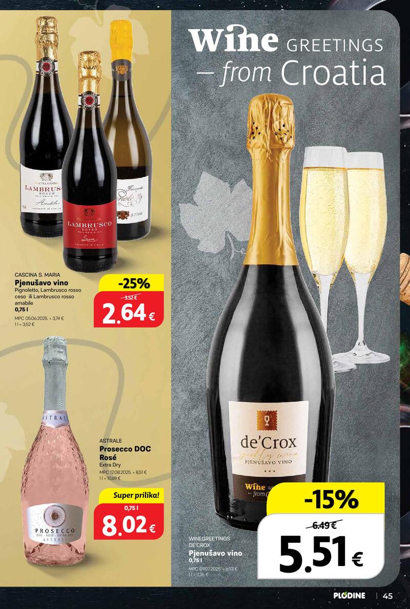 Plodine katalog vina i delicije