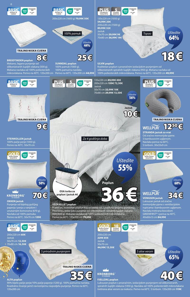 JYSK katalog namještaj