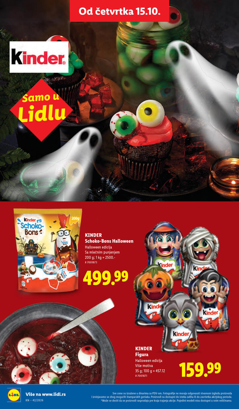 Lidl katalog - Nedeljna akcija