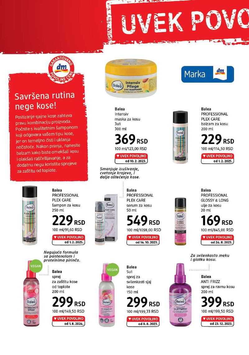 DM Drogerie katalog akcija