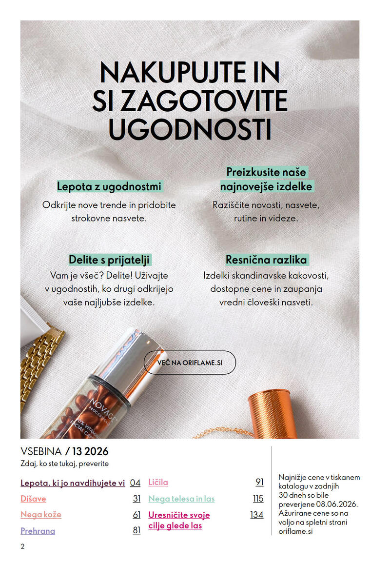 Oriflame redni katalog