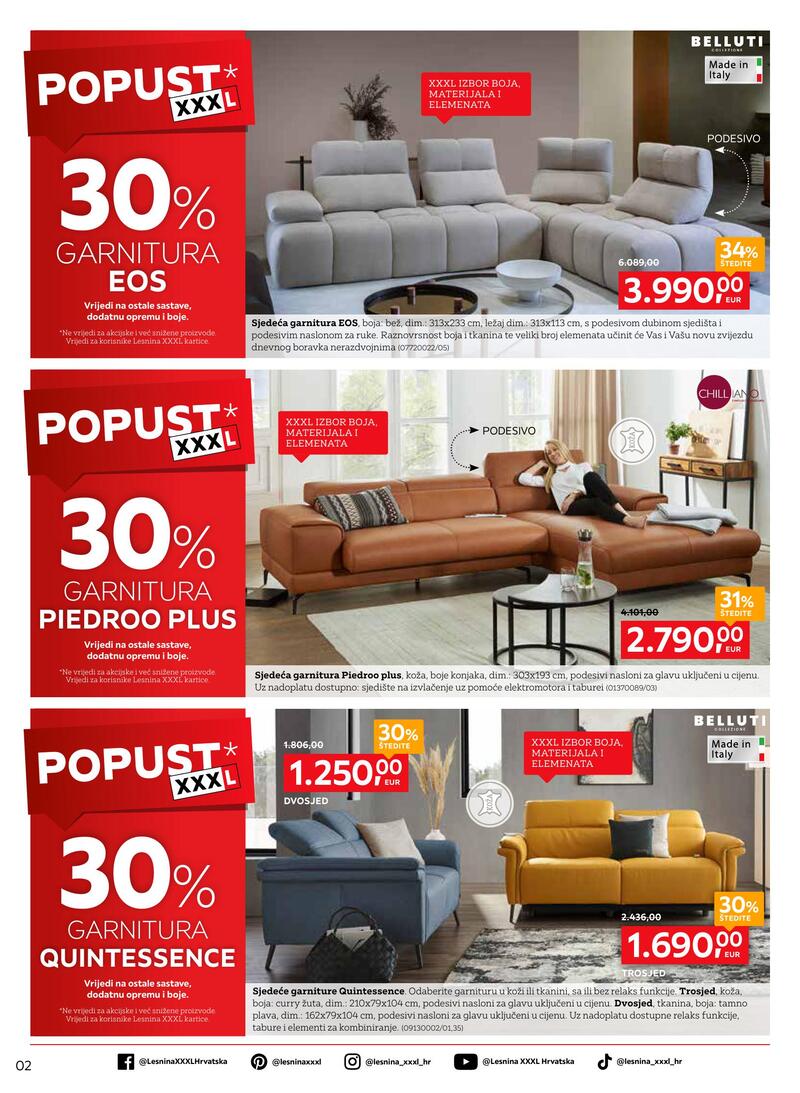 Lesnina XXXL katalog akcija