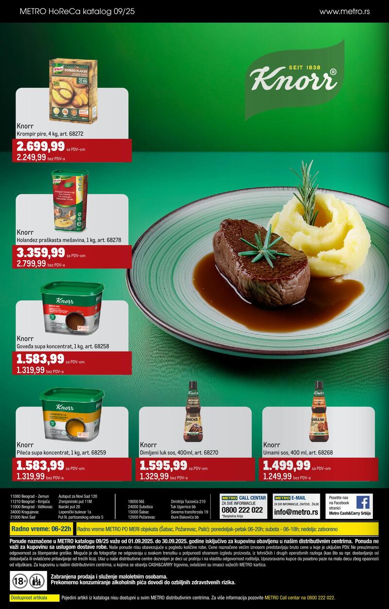 Metro katalog ugostitelji