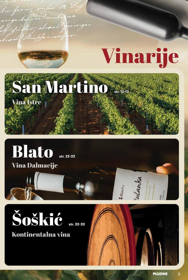 Plodine katalog vina i delicije