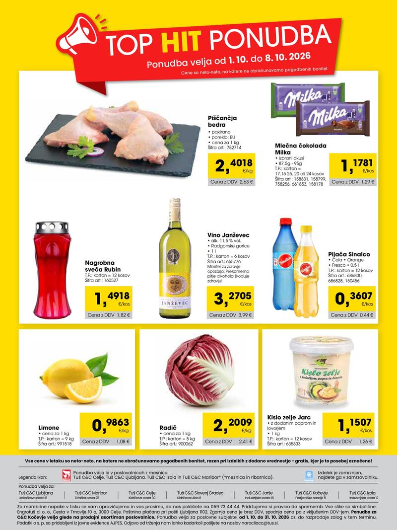 Tuš Cash & Carry katalog - Trgovec