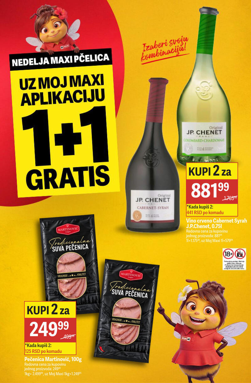 Maxi katalog – Nedeljna akcija