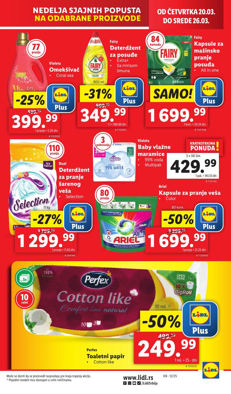 Lidl katalog akcija