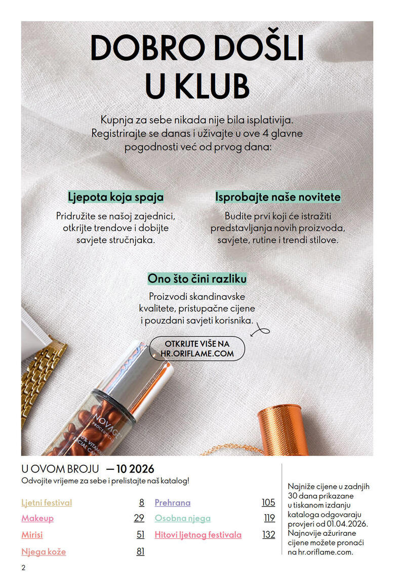 Oriflame kozmetika