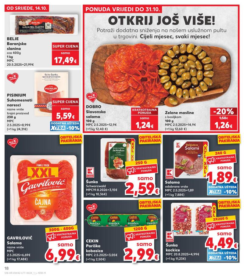 Kaufland katalog - Prehrambeni proizvodi