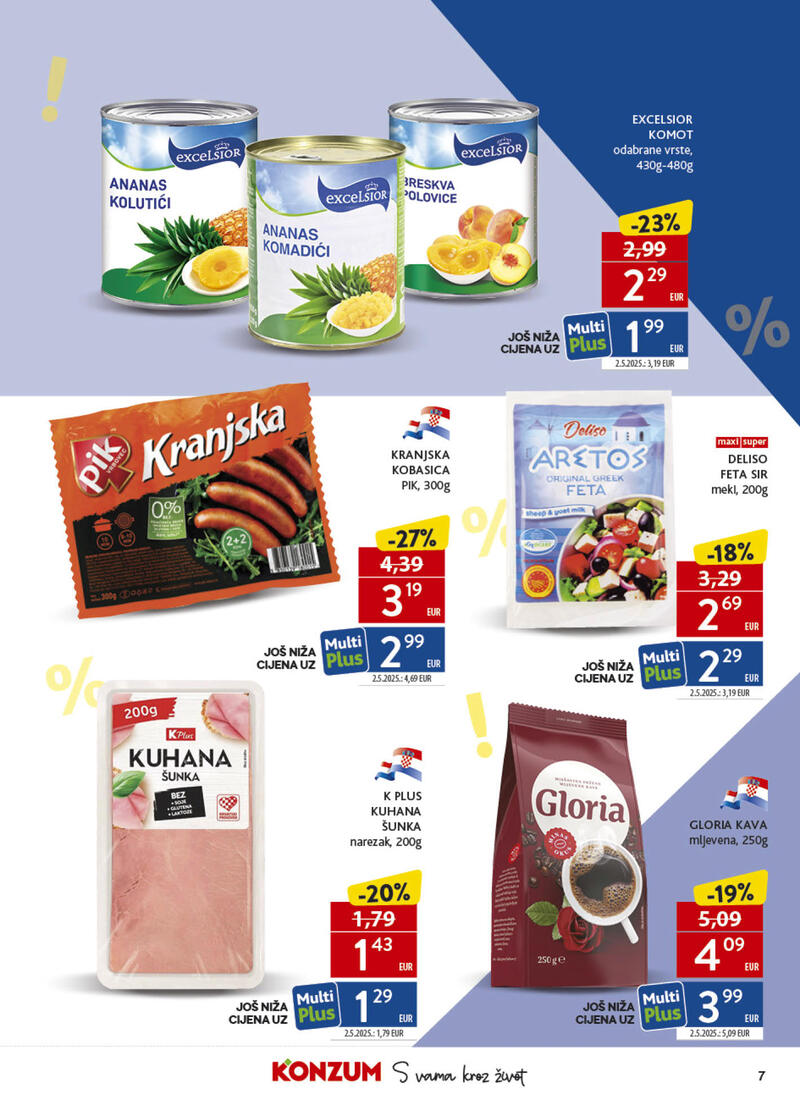 Konzum katalog - Tjedna akcija