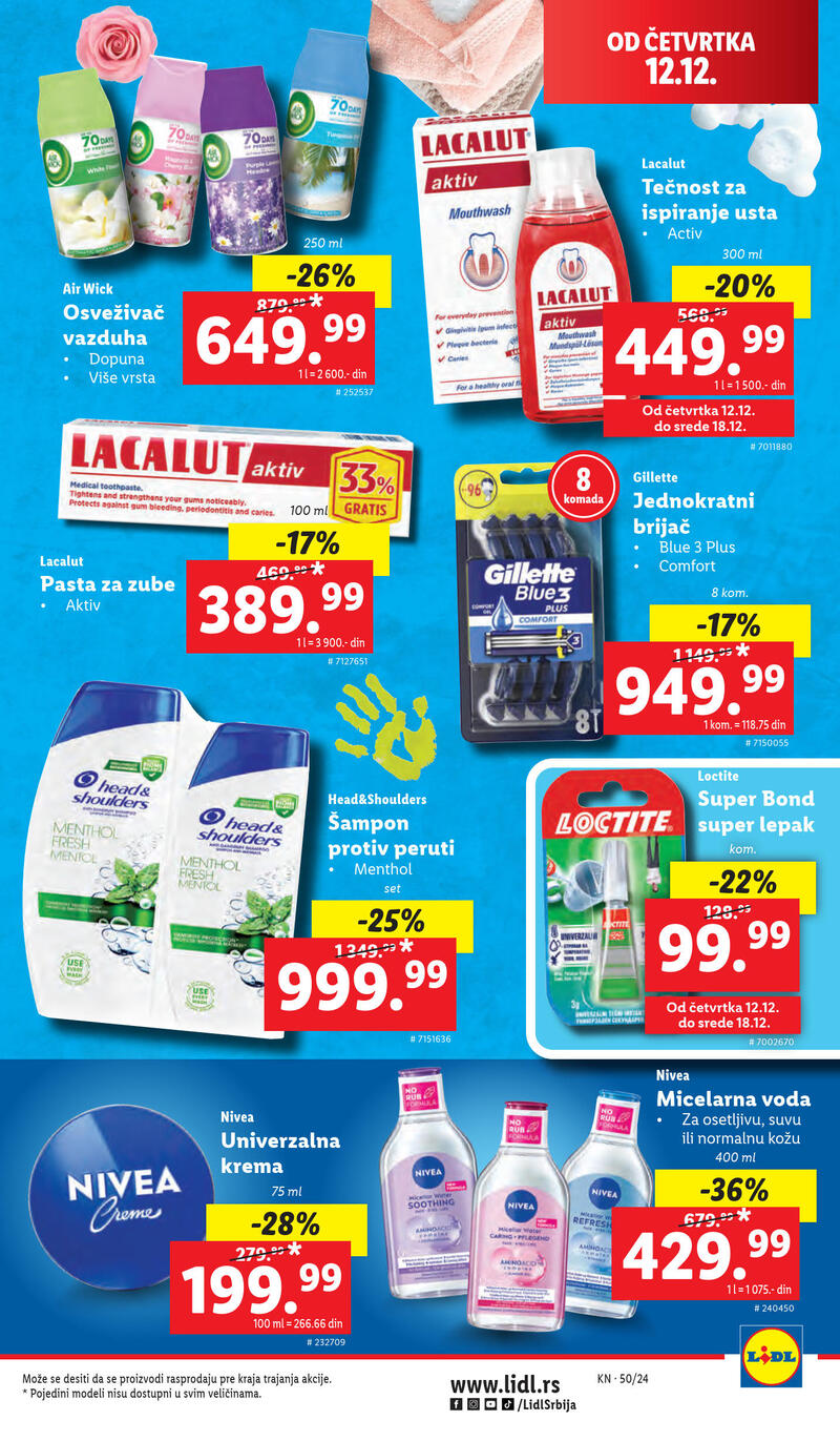 Lidl katalog akcija