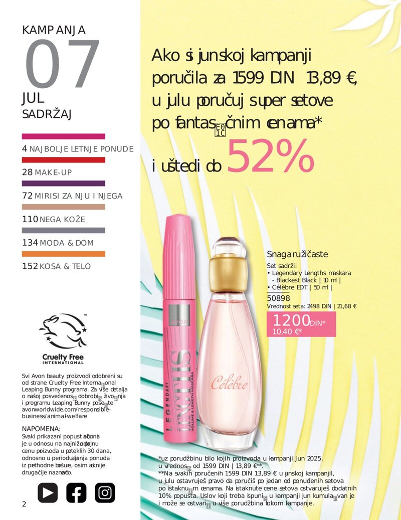 Avon katalog akcija