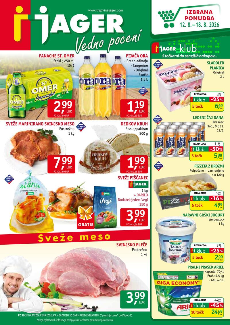 Jager katalog akcija Katalog živila