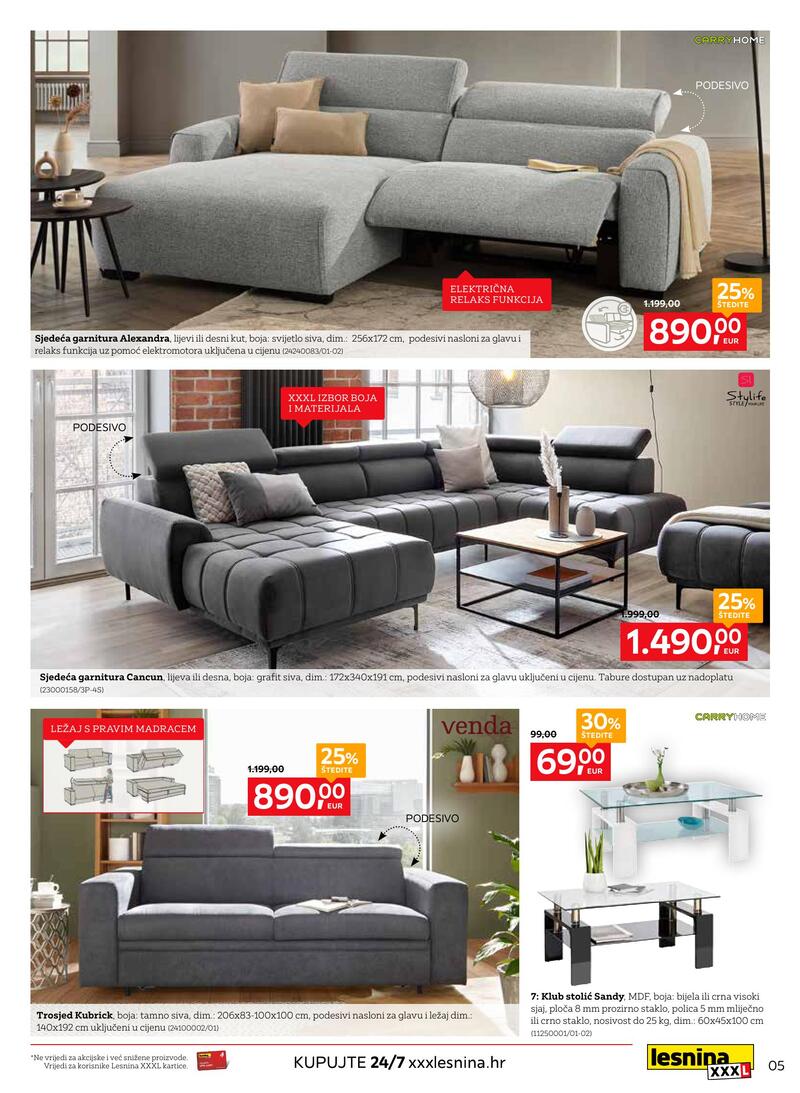 Lesnina XXXL katalog akcija