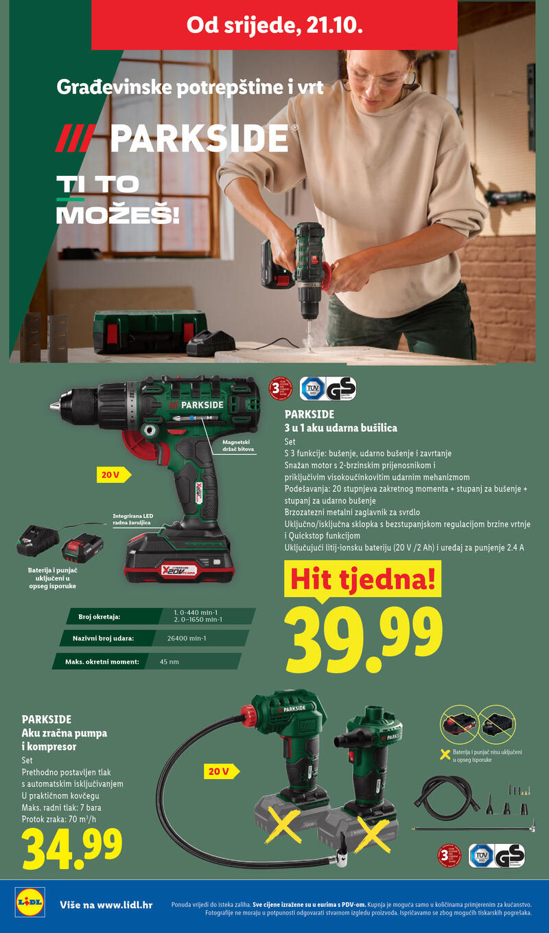 Lidl katalog - Tjedna akcija